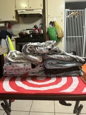 8CT Baby Footed Pajamas size 0-3 some Have Milk Stains 