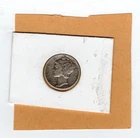 1943  D Mercury Silver Dime   AC