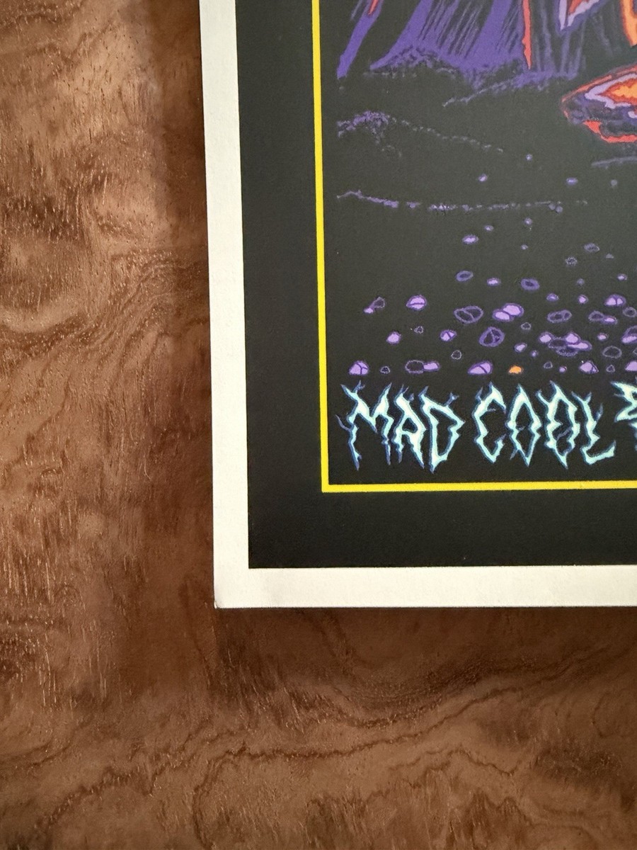 Pearl Jam Madrid Spain 2018 Mad Cool Fest Poster - AP Brad Klausen