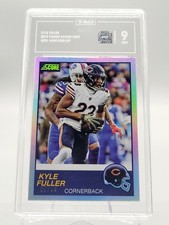 2019 SCORE KYLE FULLER 30TH ANNIVERSARY 9 MINT FOOTBALL CARD /30 BEARS NFL TAG