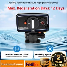 Automatic Fleck 5600 12 Day Control Timer Valve For Water Filter Softener Resin!