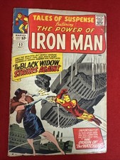 Tales Of Suspense #53 Marvel 1964 2nd Black Widow Appearance GD- Iron Man
