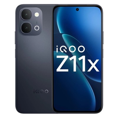 iQOO Z11x 5G (Black, 6GB RAM, 128 GB ) Dimensity 7400-Turbo Global