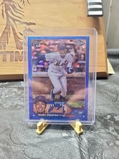 2023 Topps Chrome Logofractor Edition Blue Refractor /150 Mark Vientos #8 