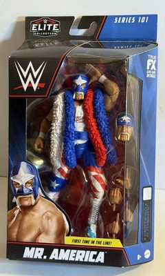 WWE Hulk Hogan Mr America Elite Series 101 Figure First Time in
