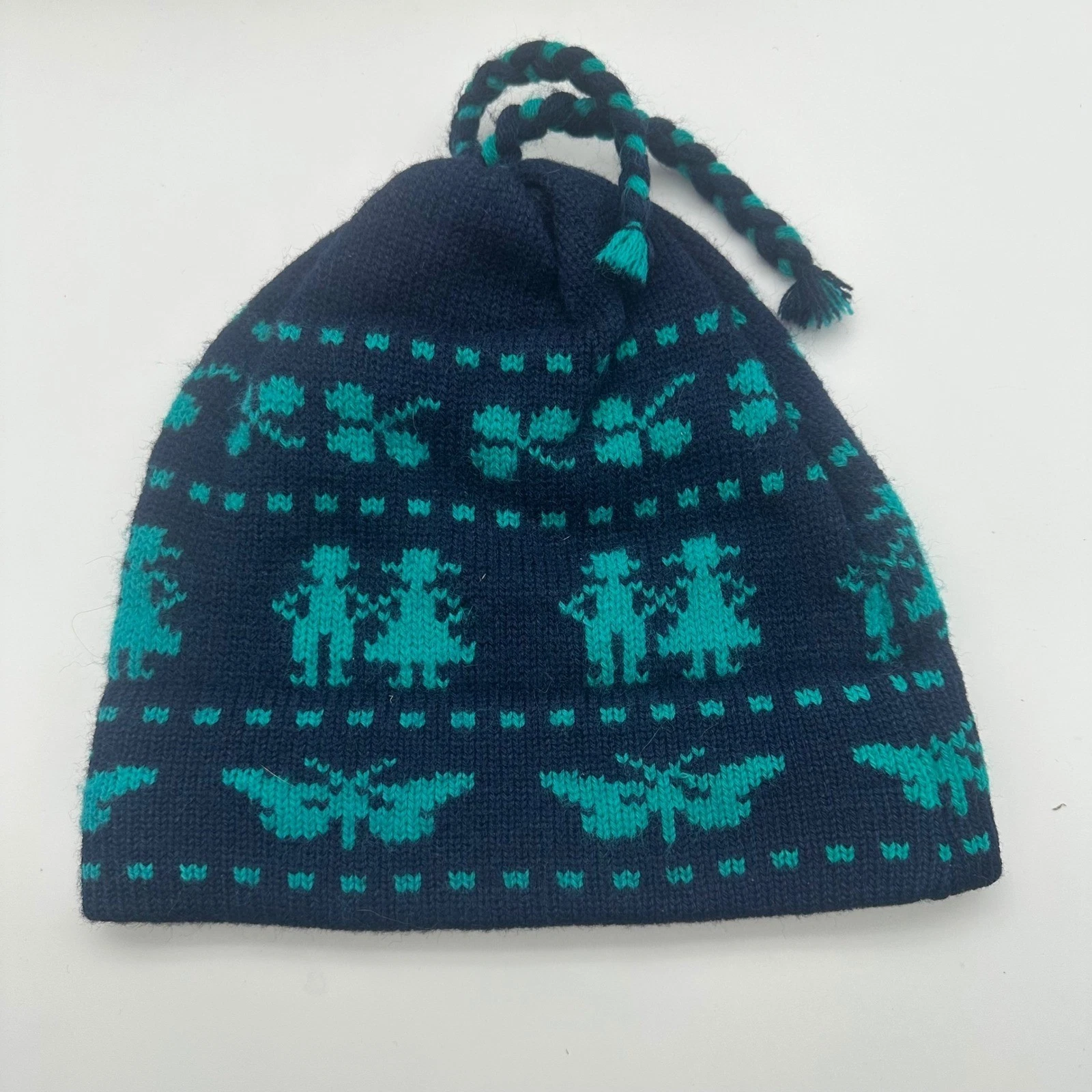 Vintage Maureen of the Mews Children's Wool Beanie Ski Hat
Opens in a new window or tab