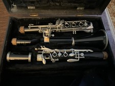 Vintage Bundy Selmer Resonite Clarinet with Selmer HS France Mouthpiece REPAIR