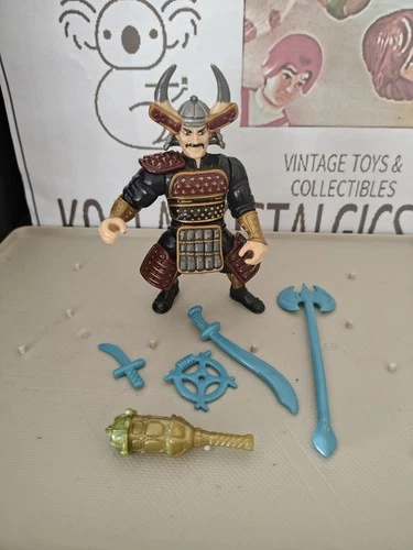 Vintage TMNT Ninja Turtles Figure Warlord 1993 Complete