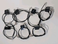  Lot Of 7 Plantronics Telephone Interface Cable Connects for Telephone or Base
