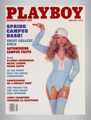 Playboy/ April 1993/ Nicole Wood/ Catrina Falbo/ Cindy Crawford