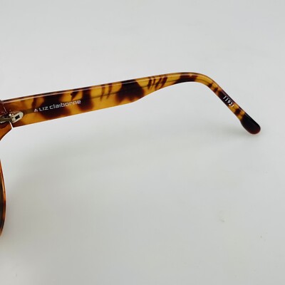 Vintage Liz Claiborne Sunglasses Tortoise Brown mod. 11921  display picture 3
