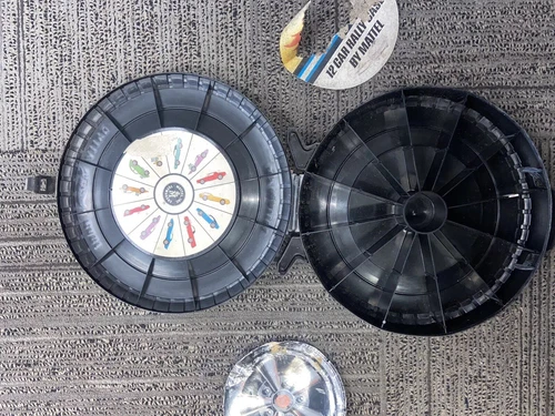 VINTAGE 1968 Hot Wheels 24 Car Super Rally Case - Mattel Stickers Removed