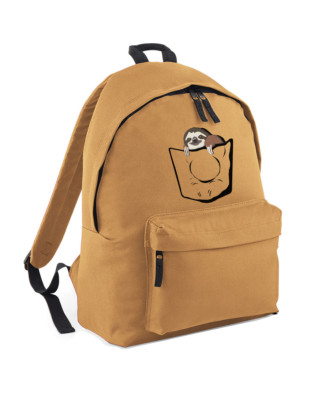 Sloth Taschenrucksack Schultasche für Mädchen Junge Teenager lustig süß Hipster Ruck L65