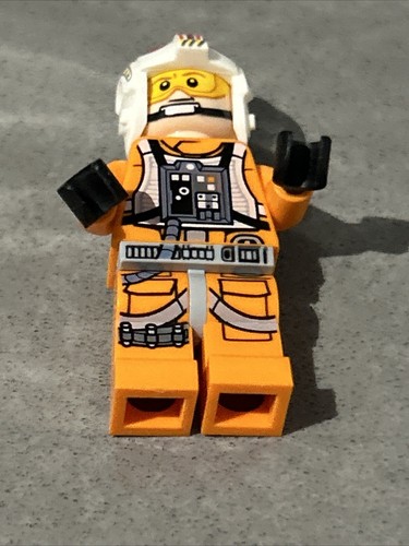 LEGO Star Wars Wedge Antilles Minifigura sw1081 75268 Snowspeeder Piloto Rebelde - Imagen 10 de 10