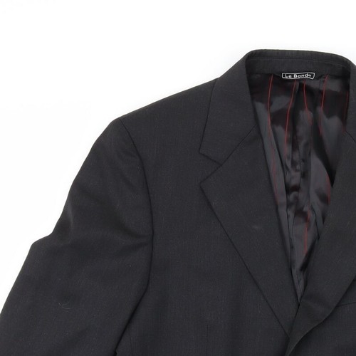 le bond Mens Grey Wool Blend Suit Jacket Size 36 - Picture 5 of 12