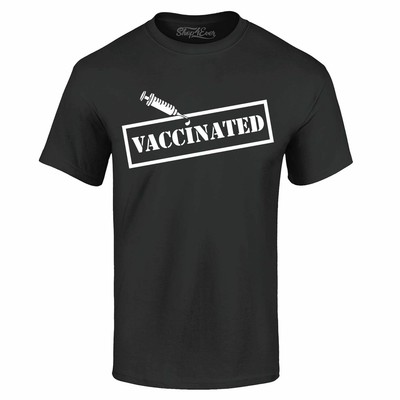 Vaccinated T-shirt Funny Nurse Doctor Pro Vaccines Pandemic Shirts | eBay