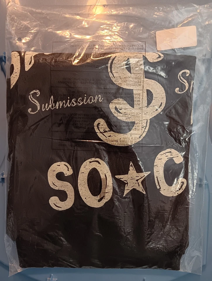 NXT Samoa Joe SJ Especialista en Sumisión So Cal WWE Auténtico XL Extra Grande AEW Foto 2 de 4