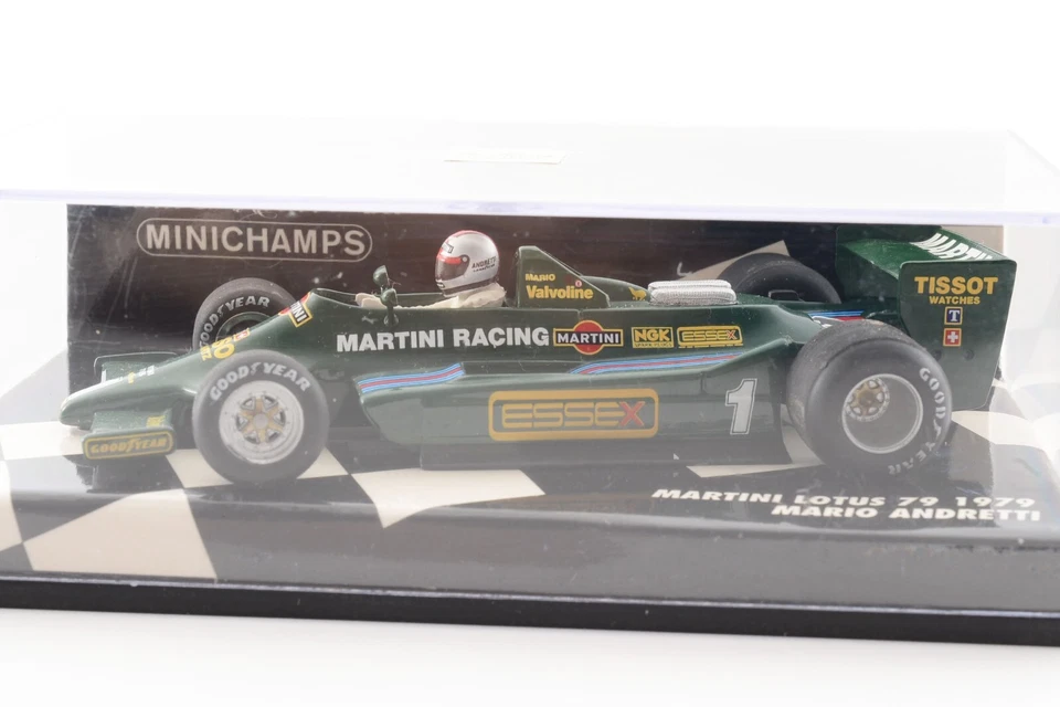 Minichamps 1/43 scale - Martini Lotus 79 Ford 1979 Mario Andretti 430790001 - Image 3 of 4