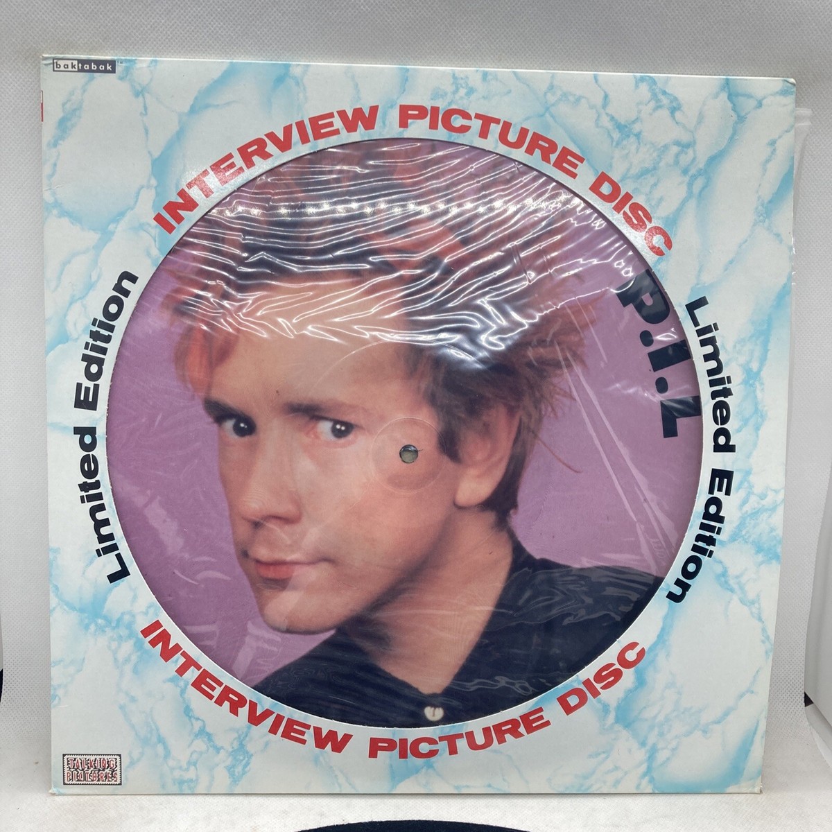 John Lydon Johnny Rotten P.I.L Sex Pistols Interview Picture Disc