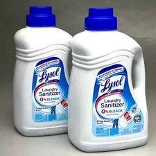 2 Pack Lysol Laundry Sanitizer, Crisp Linen, Chlorine-Free - 150 fl. oz.