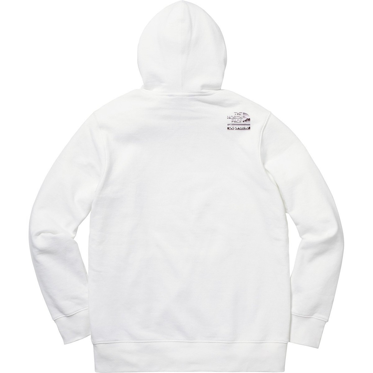 Supreme x The North Face Metallic Logo Hooded Sweatshirt