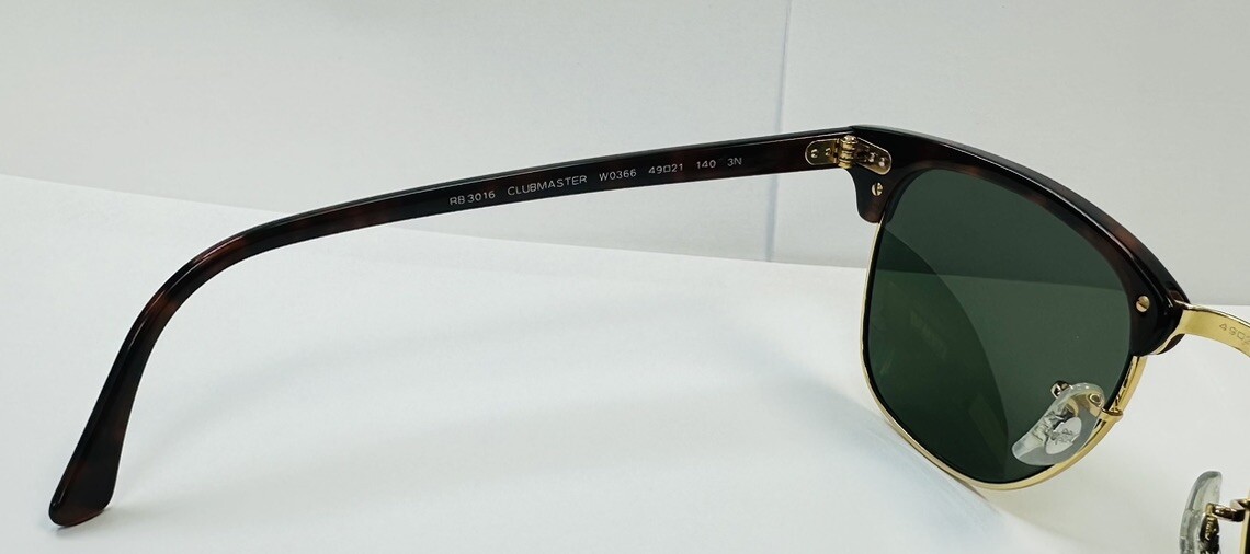 Y*O様 Ray-Ban RB 3016 Clubmaster Ｗ0366 サン Ray-Ban Clubmaster Classic 3016 W0366 Sunglasses - US
