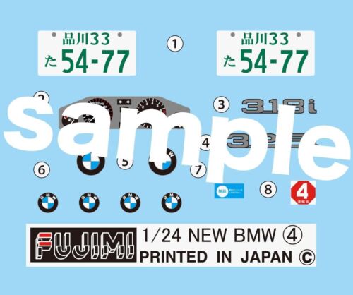 New Fujimi 1/24 Real Sports Car Series No.21 BMW 325i Plastic Model Kit RS-21 - 第 2/3 張圖片