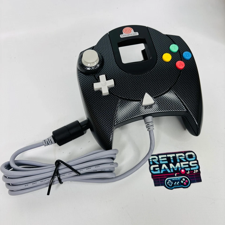 DC Controller Carbon Black HKT-7700 Complete Box Set SEGA Dreamcast New Rare - Image 3 of 4