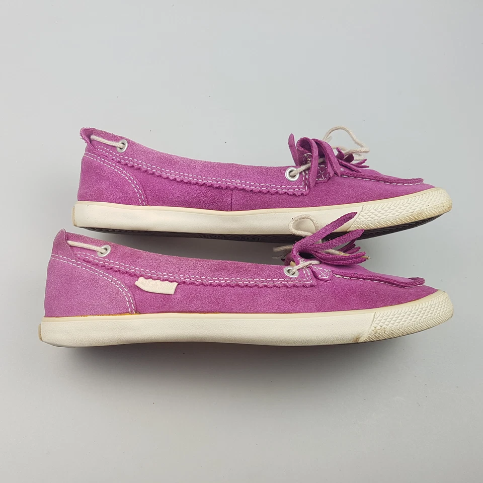 Women's CONVERSE 'Ballet Suede' Sz 6 US Shoes Pink VGCon | 3+ Extra 10% Off - Bild 4 von 4