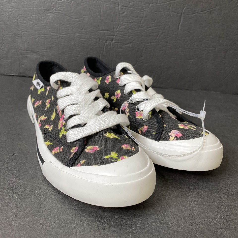 ROCKET DOG Jumpin Aurora Cotton Sneaker Womens Size 9M Black & Pink