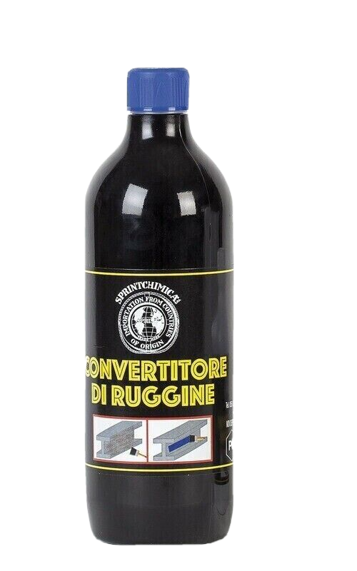 CONVERTITORE DI RUGGINE 1LT ELIMINA RIMUOVI SCIOGLIRUGGINE FERRO CONVERTIRUGGINE
