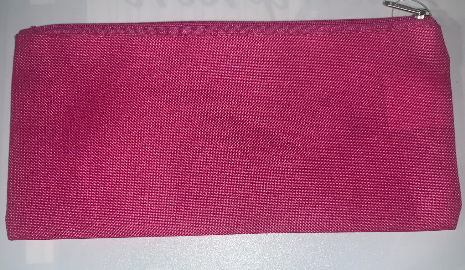 Pink Fuchsia Burst Cloth Zipper Pencil Pouch Case by Pen+Gear **Brand
