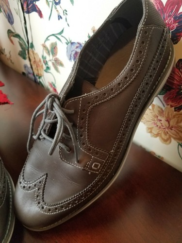Newbuck Oxford Leather Shoes 