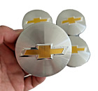 <!--F#f_0-->Silver Chevy Wheel Center Cap 4pcs Gold Emblem for Chevrolet Silverado Tahoe<!--F/-->