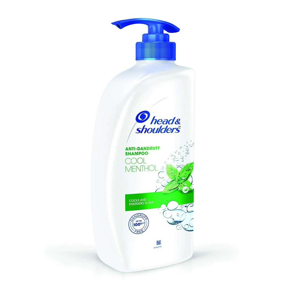Head & Shoulders Cool Menthol Anti Dandruff Shampoo 650ml - Image 2 of 4
