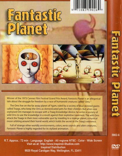 Fantastic Planet : Widescreen Edition - Rene Laloux Classic- English dub-DVD NEW - Picture 4 of 4