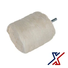 1.5" Column Shaped Polishing Wheel / Buff  with 1/4" Hex Shank by X1 Tools