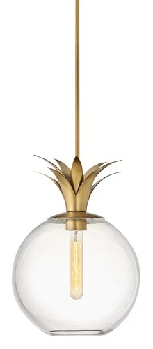 Hinkley Lighting 41927 Palma 1 Light 11"W Pendant - Brass - Picture 1 of 3