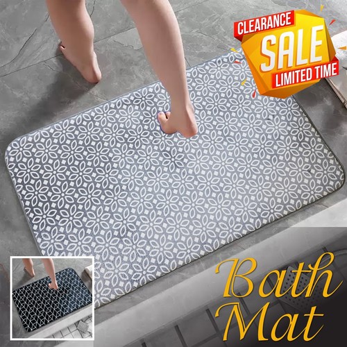 Memory Foam Bath Mat Non Slip
