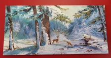 Vintage Hallmark Christmas Card Greetings and Best Wishes for the New Year # 4