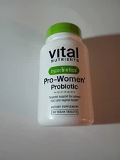 Hyperbiotics PRO-Women 5 Billion CFU Probiotic 60 Vegan Tablets (Exp: 03/2027)