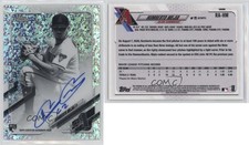 2021 Chrome Rookie Black and White Mini-Diamond Refractor Humberto Mejia Auto RC