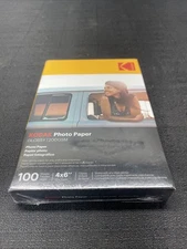Kodak Photo Paper Glossy 100 Sheets - 200 GSM 4" x 6"