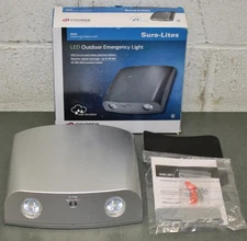 Cooper Sure-Lites Outdoor LED Emergency Light SELW25, Wet Location, Battery