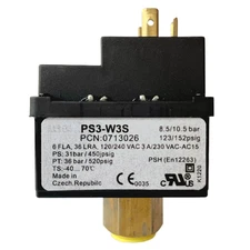 For ALCO PS3-W3S 8.5 / 10.5bar Switching Pressure Controller Sensor