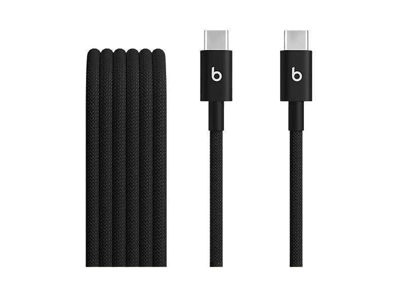 Cable USB-C - Apple Beats USB 2.0, USB-C, 1,5 metros, Negro carbón