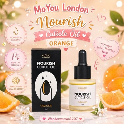MoYou London Nourishing Cuticle Oil - ORANGE 30ml Neu in OVP