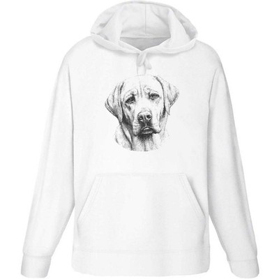 Hoodie / Kapuzenpullover ''Labrador Retriever Dog Portrait'' für Erwachsene (HO056278)