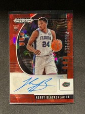 2020 Panini Prizm Draft Picks - Prospect Auto PA-KB Kerry Blackshear Jr. Red Ice