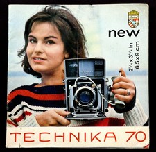 Linhof Technika 70 catalog brochure pages 34 - Vintage - AERO TECH - TECH PRESS